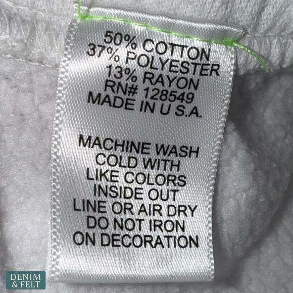 Aviator Nation Rainbow Stitch White Sweatpants Retro Joggers Lounge Pants - Picture 13 of 15